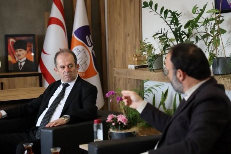 BAŞKAN ÇAMCI'DAN KKTC BELEDİYESİ'NE..