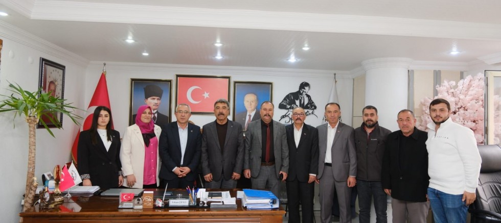 MHP YÖNETİMİ'NDEN BAKAN ÇİFTÇİ'YE..