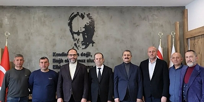 BAŞKAN ÇAMCI'DAN KKTC BELEDİYESİ'NE..