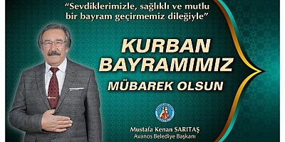 BAYRAMINIZ KUTLU OLSUN..