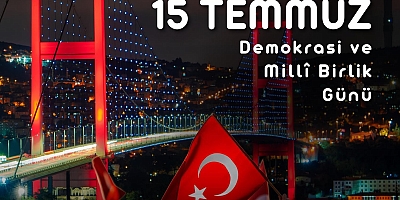 DEMOKRASİ VE MİLLİ BİRLİK GÜNÜMÜZ KUTLU OLSUN..