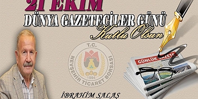 DÜNYA GAZETECİLER GÜNÜ KUTLU OLSUN..
