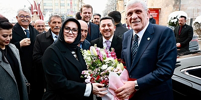 İYİ PARTİ LİDERİ NEVŞEHİR'DE..