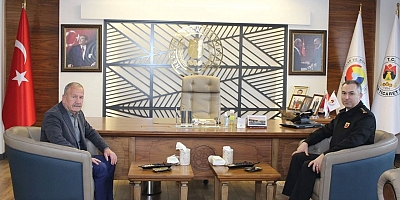 KOMUTAN'DAN BAŞKAN SALAŞ'A..