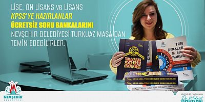 Nevşehir Belediyesi’nden Kpss Adaylarına Soru Bankası..