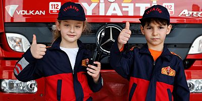 Nevşehir İtfaiyesi’nden Öğrencilere Teorik Ve Uygulamalı Eğitim..