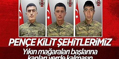 ŞEHİTLERİMİZİ RAHMET VE MİNNETLE..