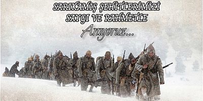 ŞEHİTLERİMİZİ RAHMET VE MİNNETLE..
