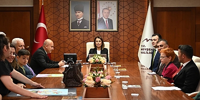 VALİ BECEL’E ANLAMLI ZİYARET..