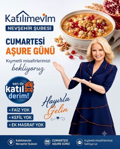 AŞURE GÜNENE DAVET..