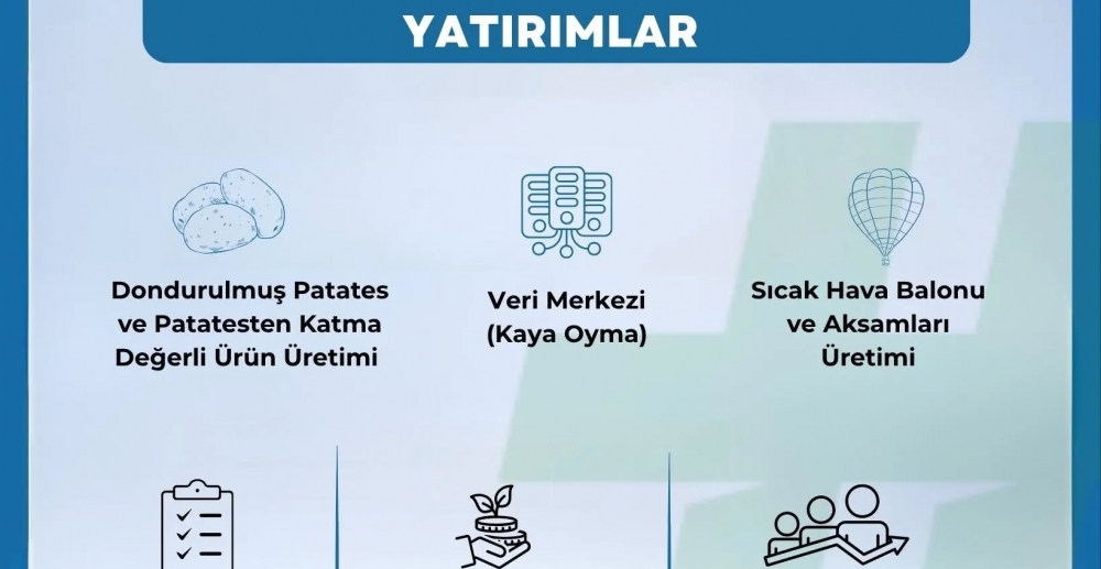 NEVŞEHİR EKONOMİSİNE 1,5 MİlYARLIK TEŞVİK..