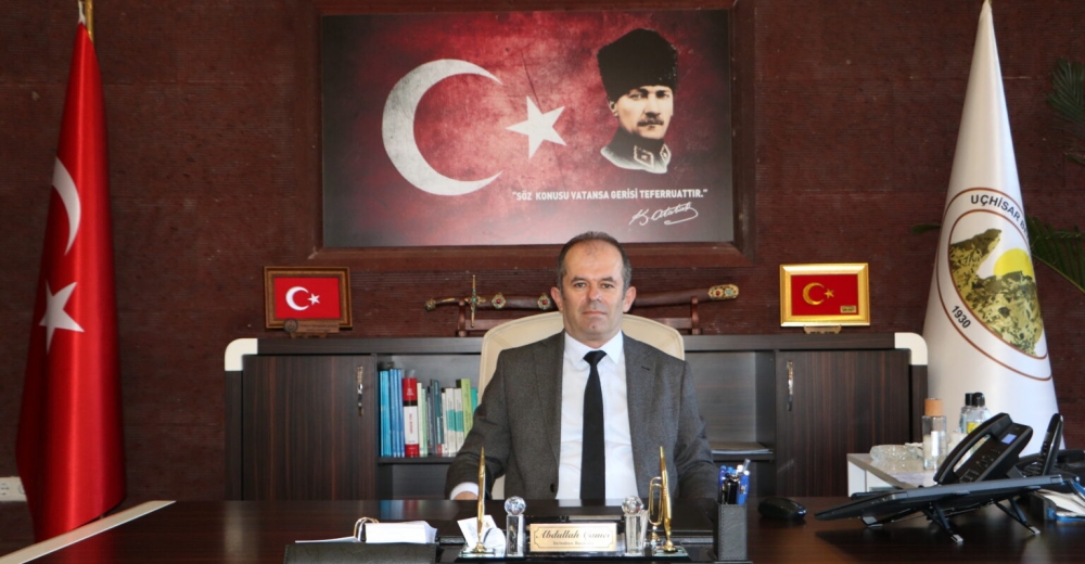 ÜSTÜN BAŞARILAR DİLEKLERİNDE BULUNDU..
